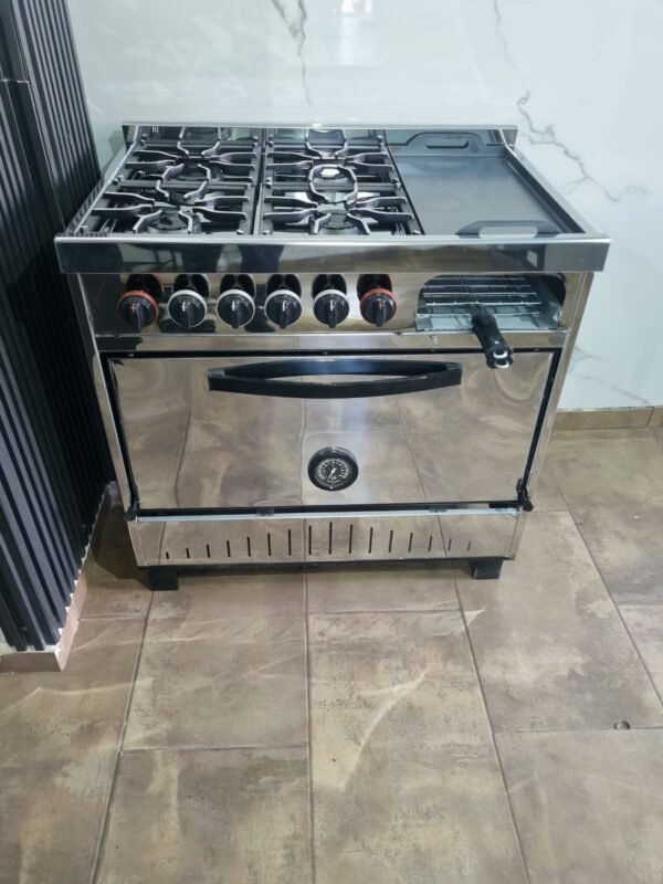 Cocina Múltiple Eco Acero Inoxidable Tapa Ciega 4 Hornallas