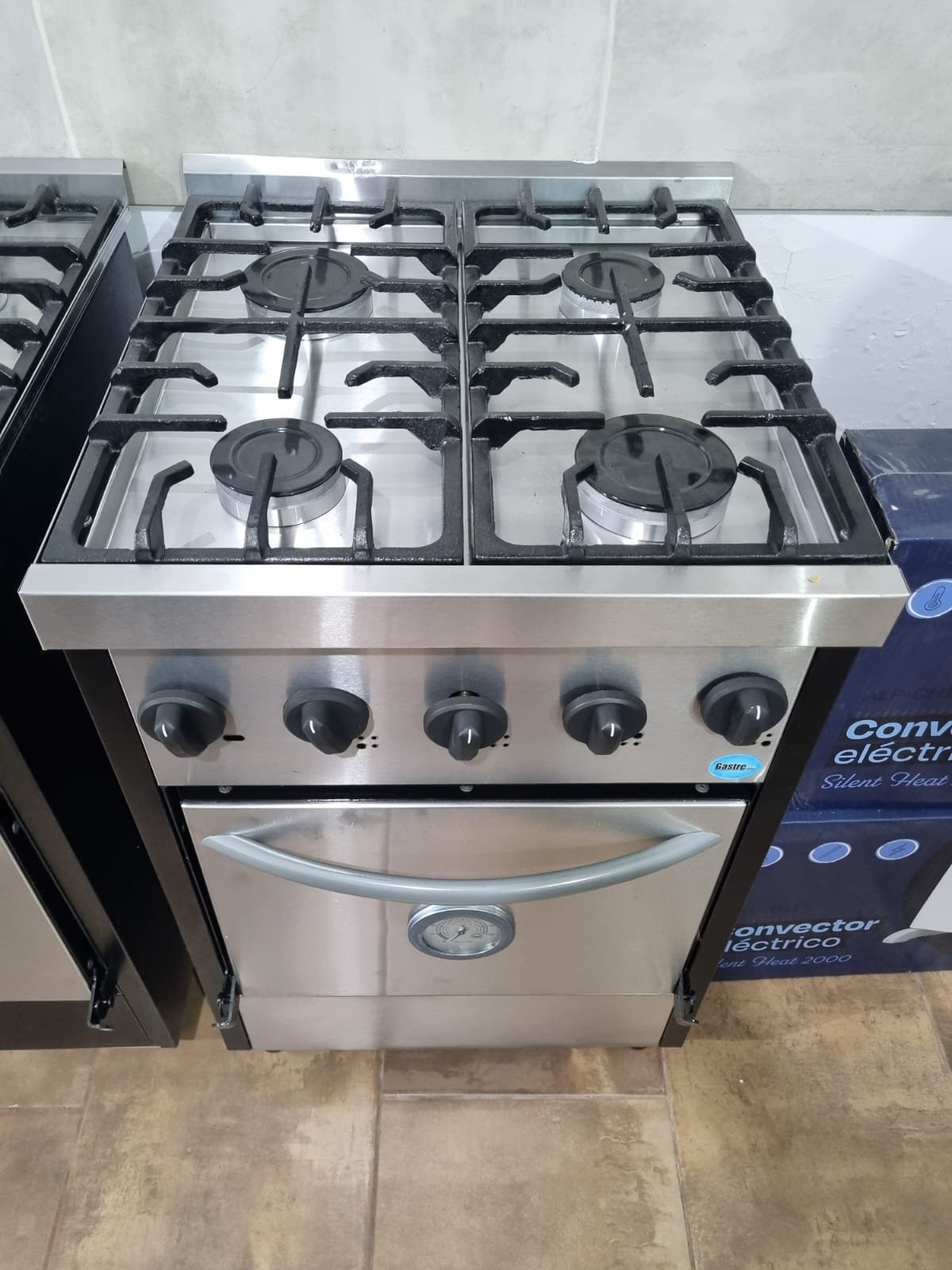 mini1 Cocina Mini Gastrolibertad Acero con Horno Pizzero Refractario - Imagen 1