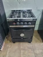 Cocina Mini Negra 4 Hornallas