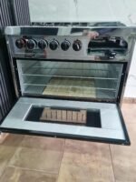 Cocina Múltiple Eco Acero Inoxidable Tapa Visor 4 Hornallas - Imagen 2